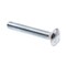 Prime-Line Carriage Bolts 3/8in-16 X 2-1/2in A307 Grade A Zinc Plated Steel 50PK 9063649 - alternate 1